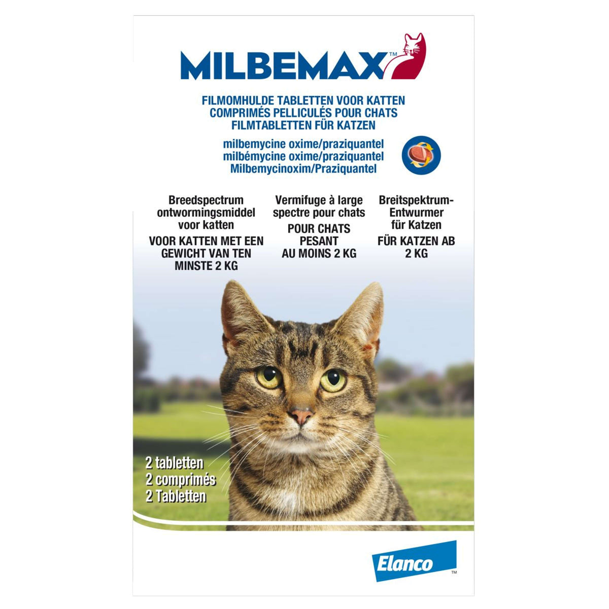 Milbemax Deworming Tablet Cat Big