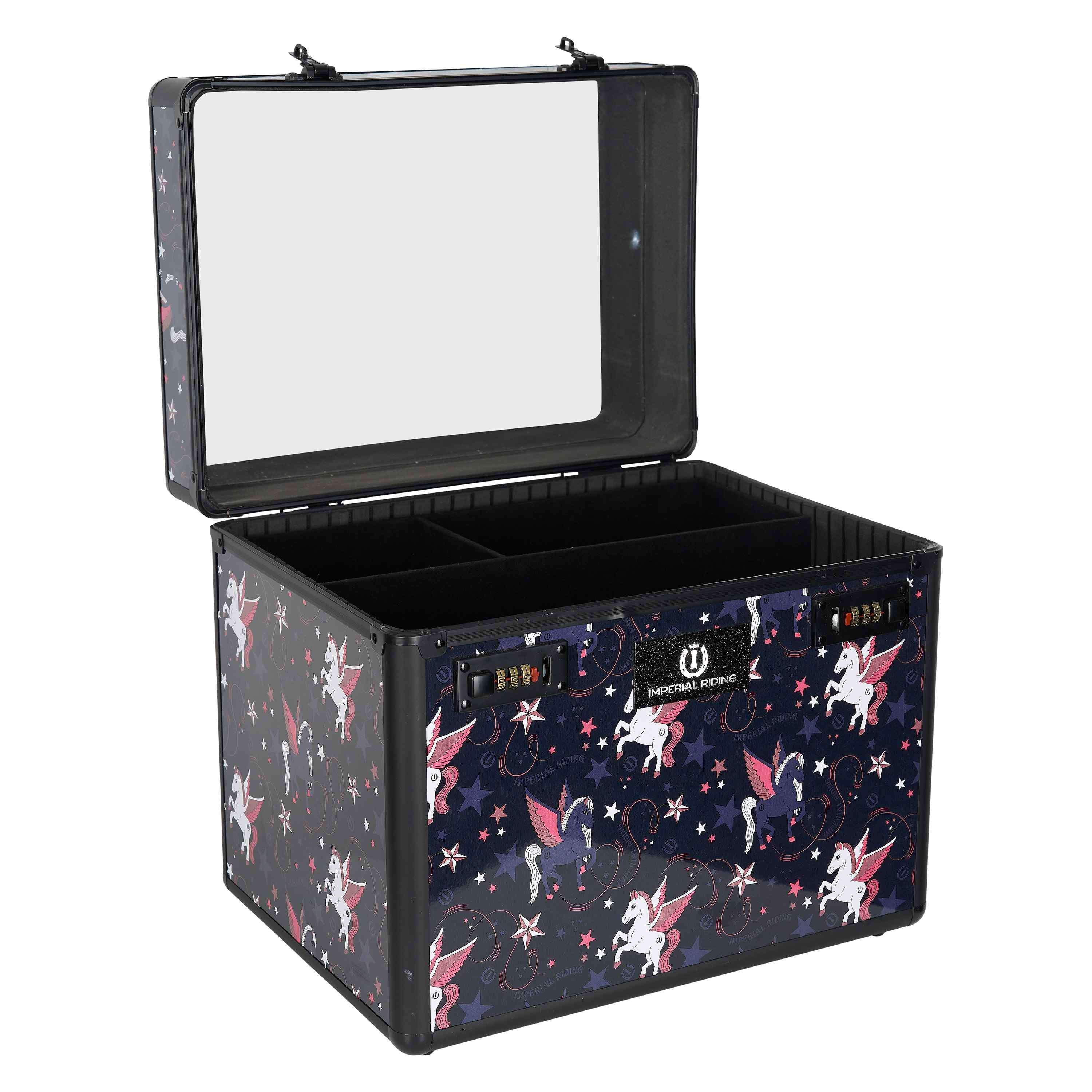 Imperial Riding Grooming Box IRHShiny Pixie Dust AOP