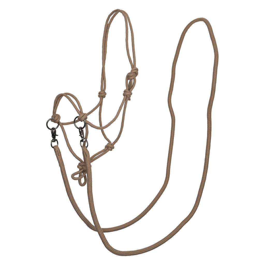 Imperial Riding Rope Halter IRHFree Ride Cappuccino