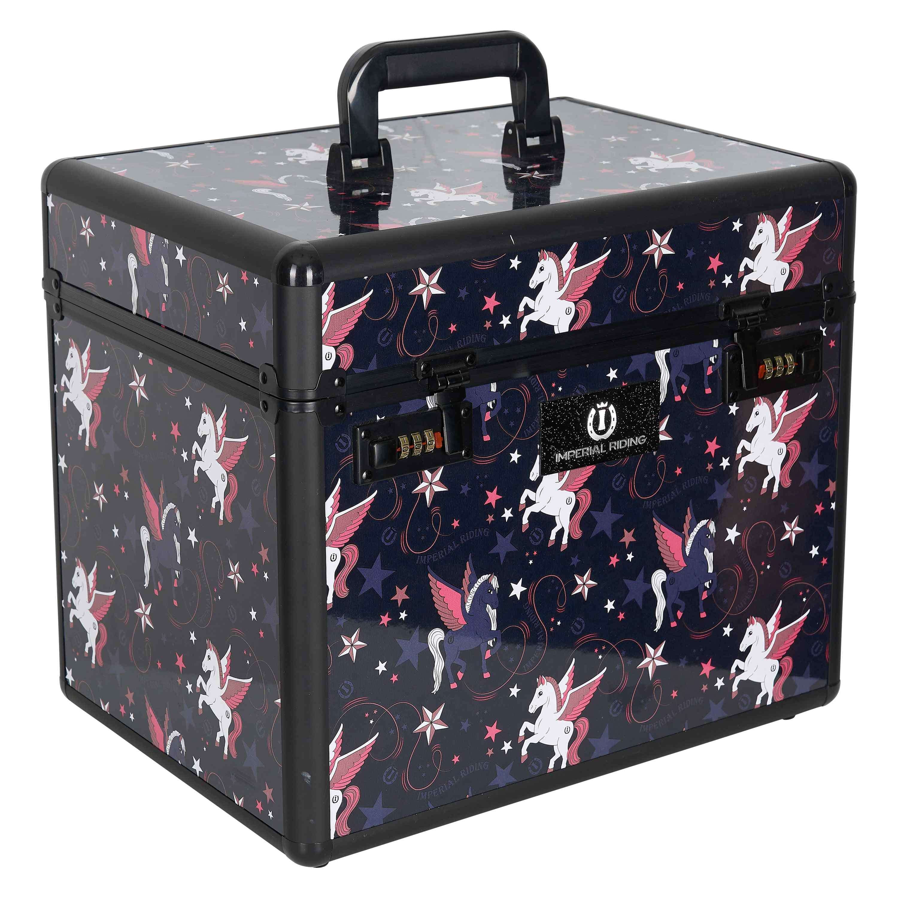 Imperial Riding Grooming Box IRHShiny Pixie Dust AOP