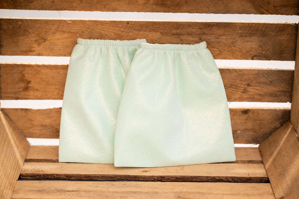 Showtime Stirrup Covers Spring Mint green