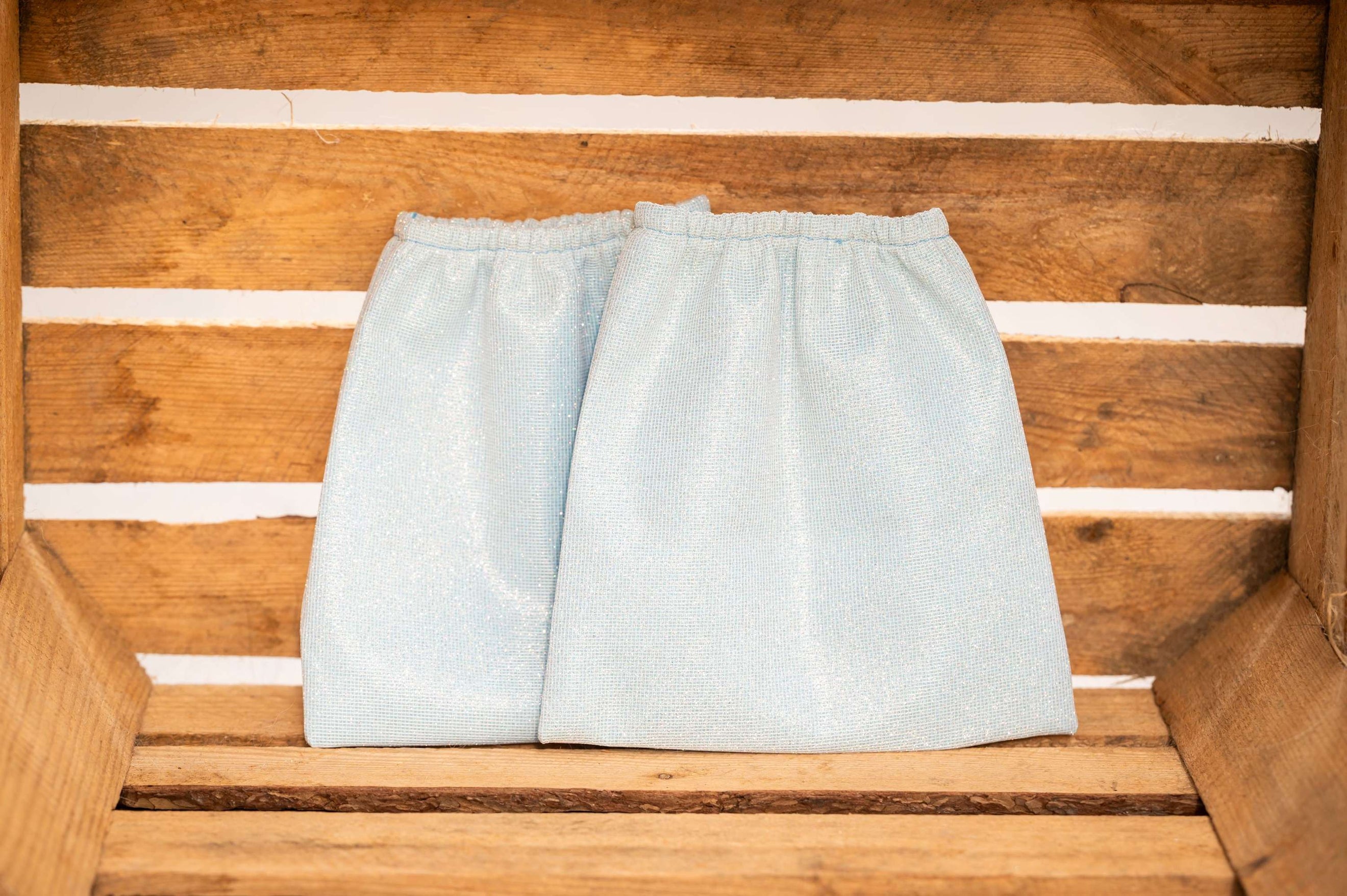 Showtime Stirrup Covers Spring Silver