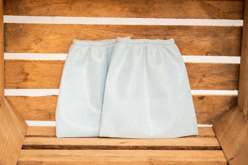 Showtime Stirrup Covers Spring Silver