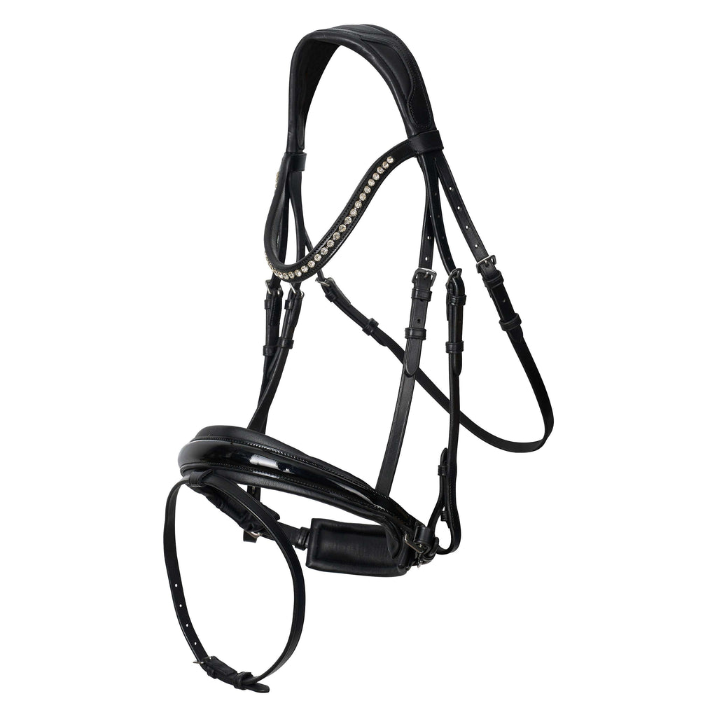Imperial Riding Bridle IRHFria Trens Black lack/Chrystal