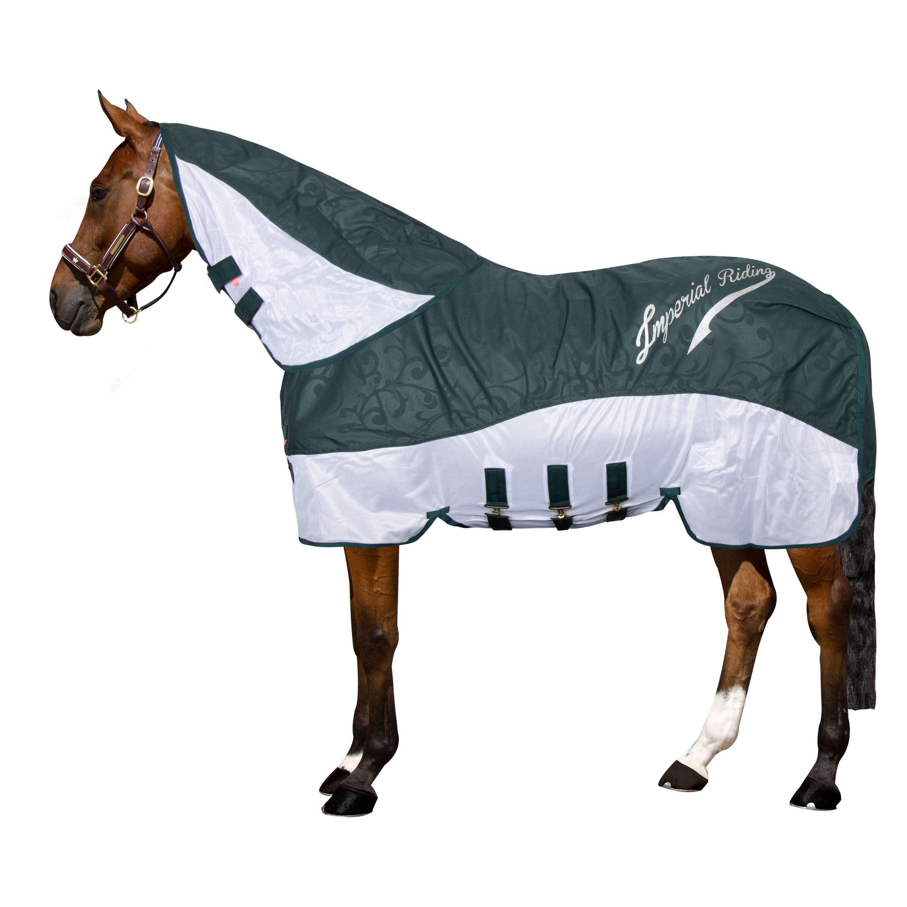 Imperial Riding Neck Cover IRHSuper-Dry Forest Green