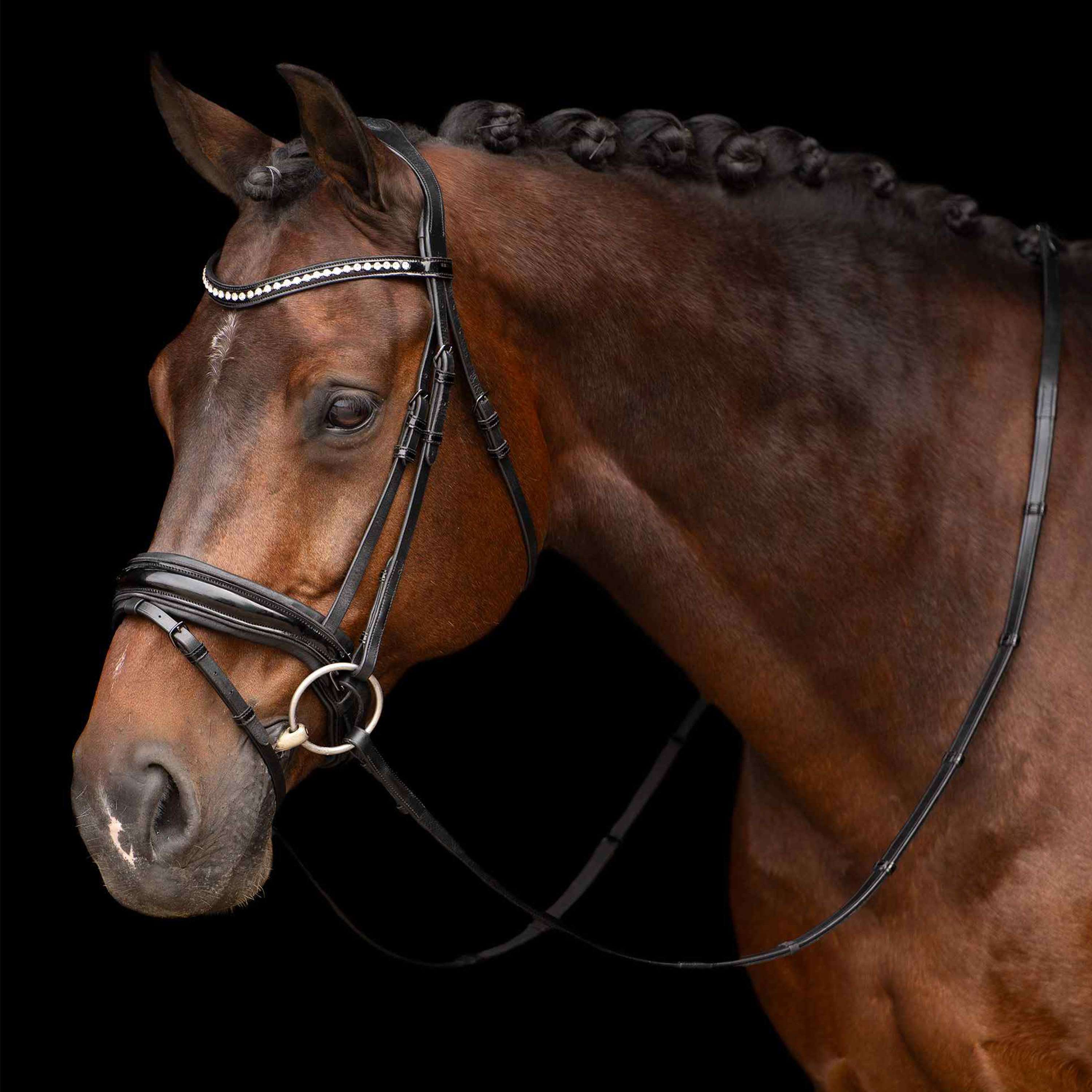Imperial Riding Bridle IRHAthena Black
