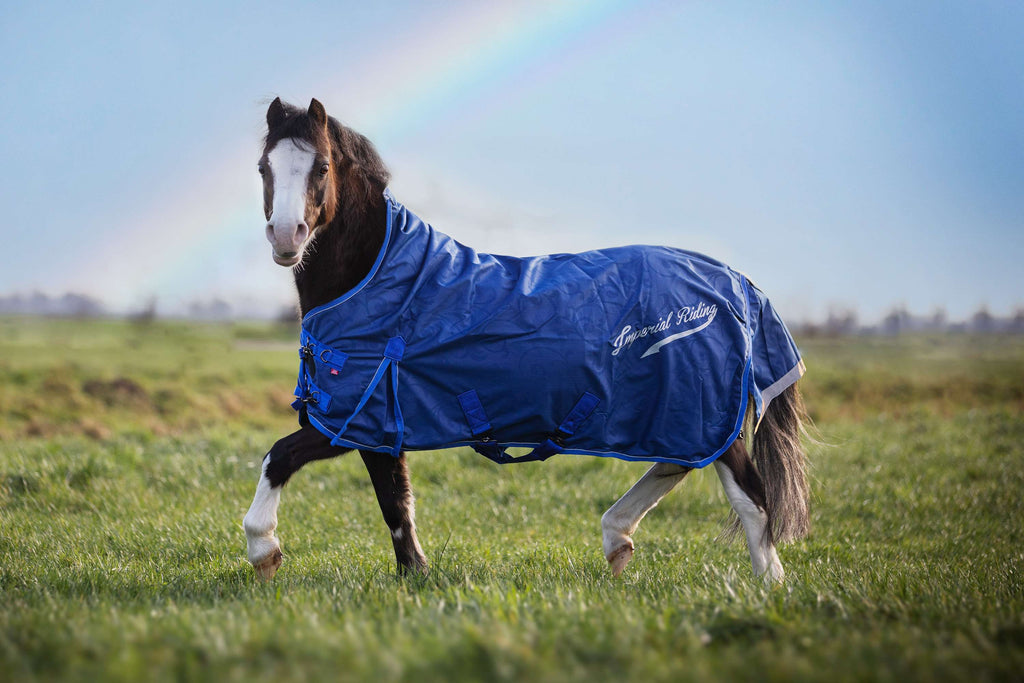 Imperial Riding Outdoor Rug IRHSuper-Dry 100g Navy