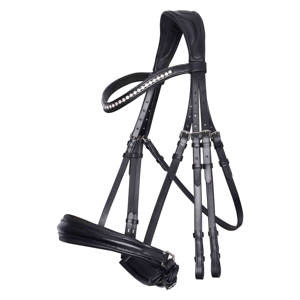 Imperial Riding Double Bridle IRHFria Black