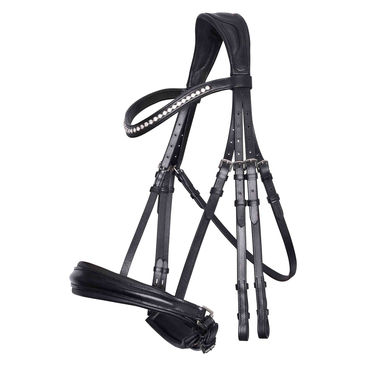 Imperial Riding Double Bridle IRHFria Black