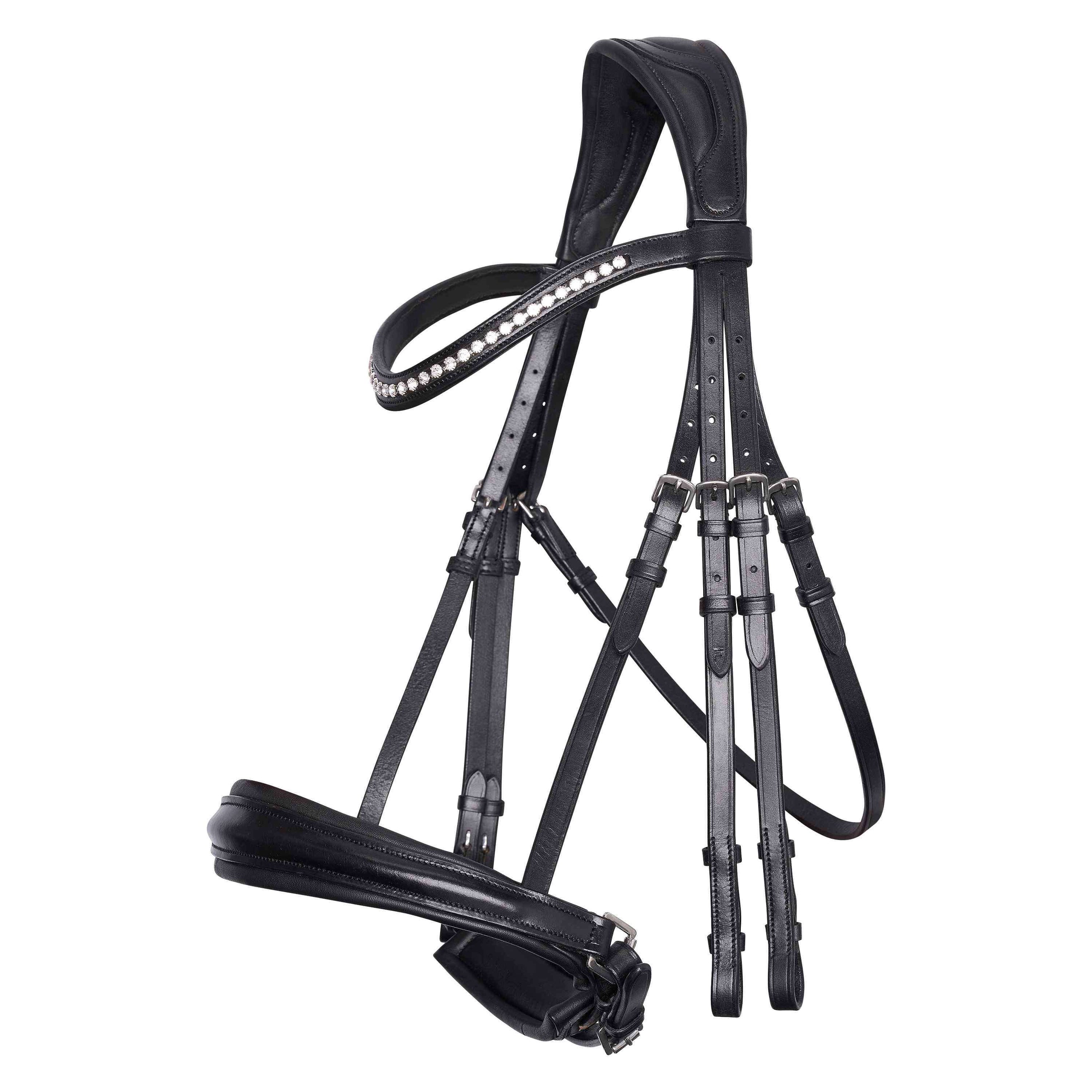 Imperial Riding Double Bridle IRHFria Black