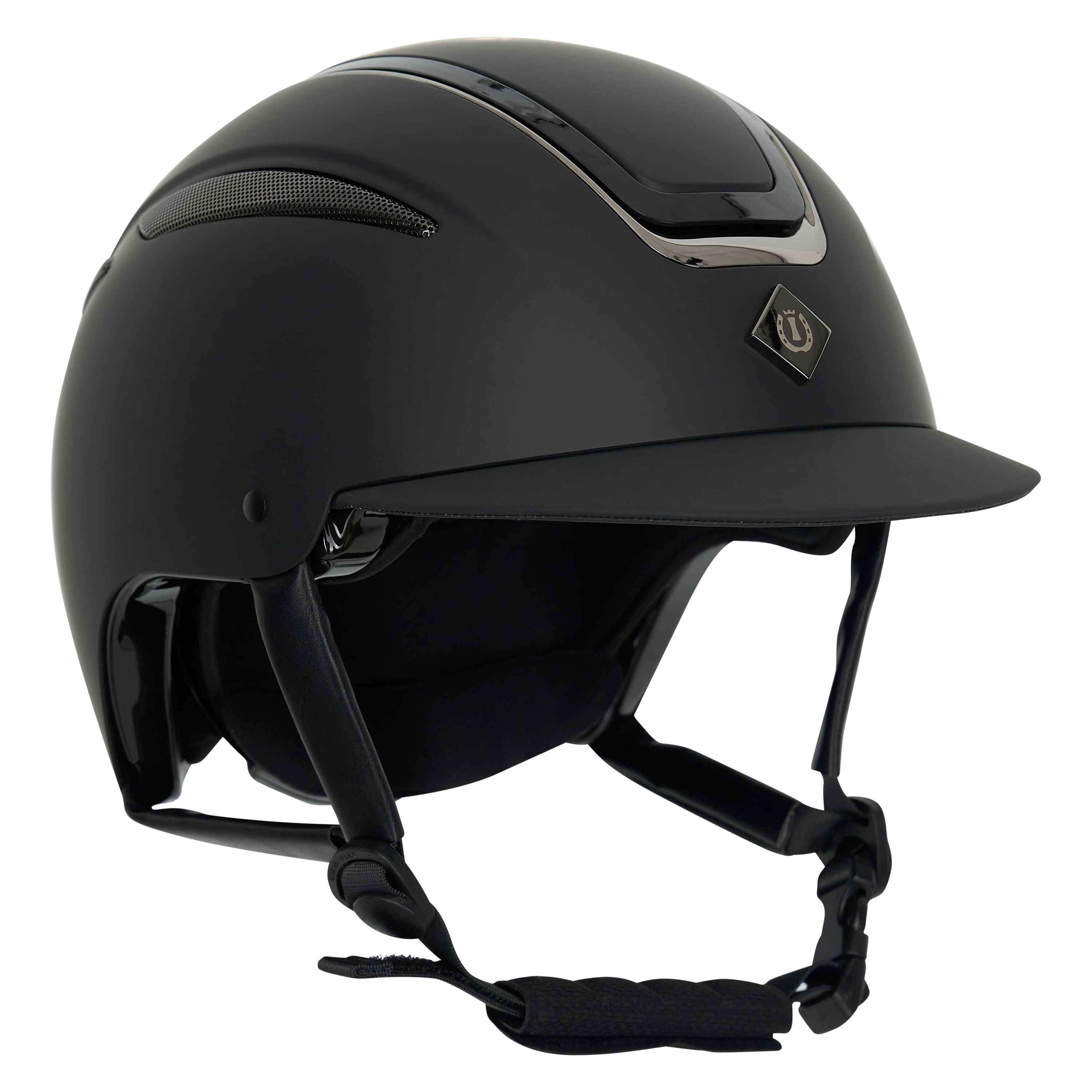 Imperial Riding Cap IRHOlania Deluxe Small Visor Black