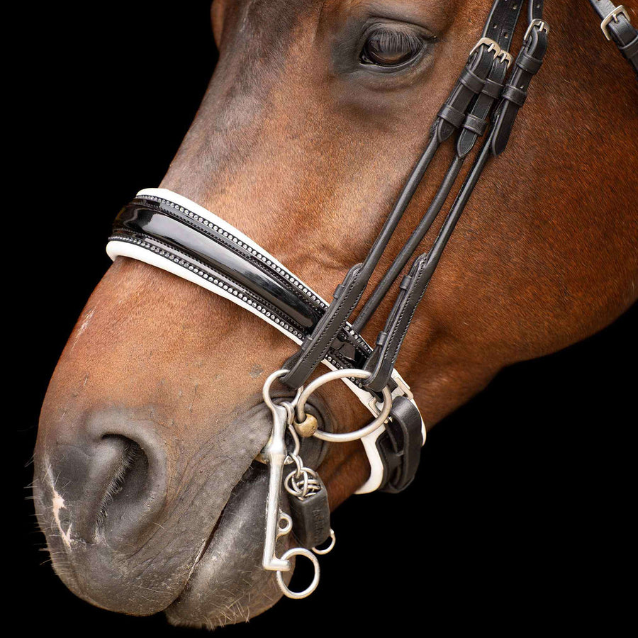 Imperial Riding Double Bridle IRHOlympia Black/White