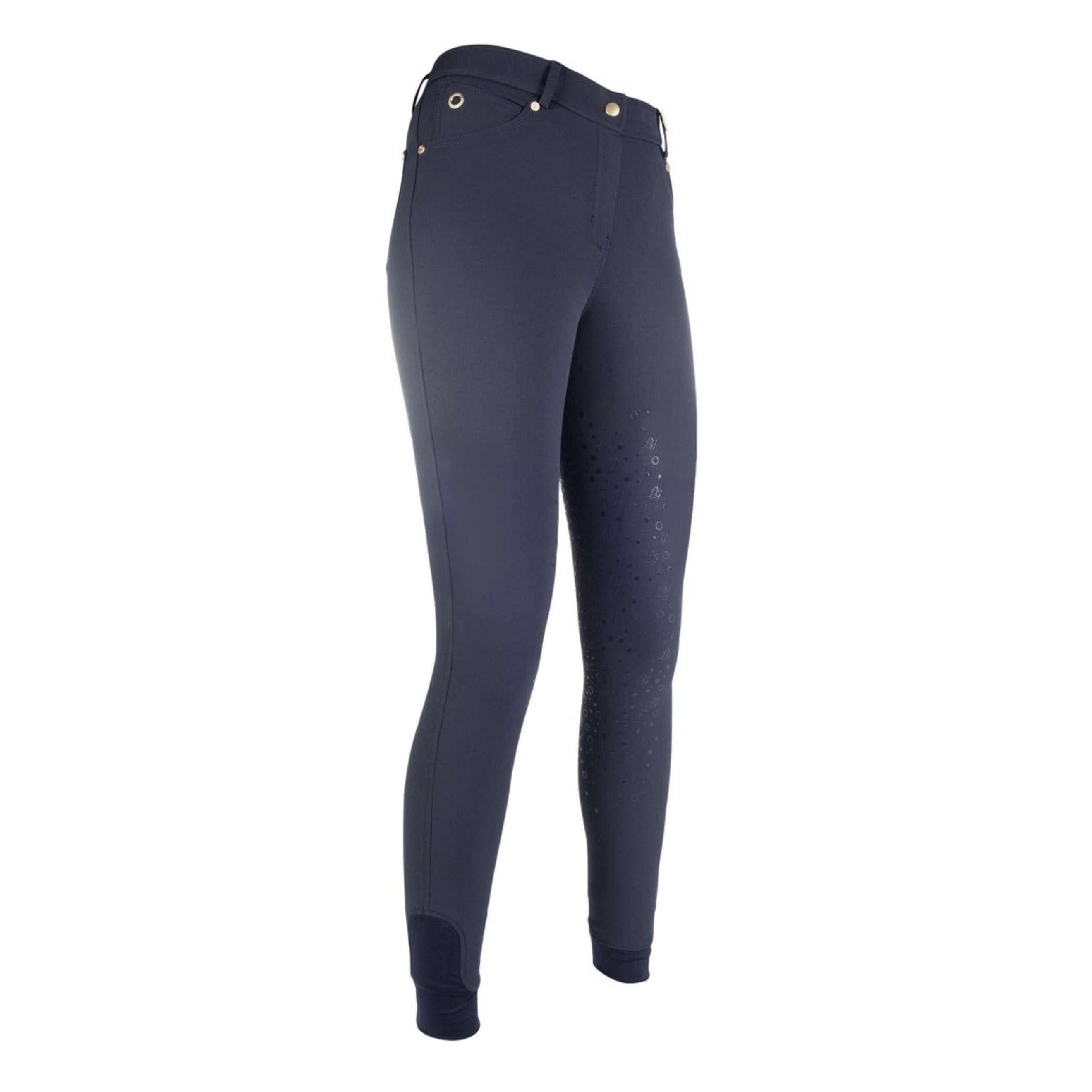 Lauria Garrelli Breeches Basic Silicon Seat Darkblue