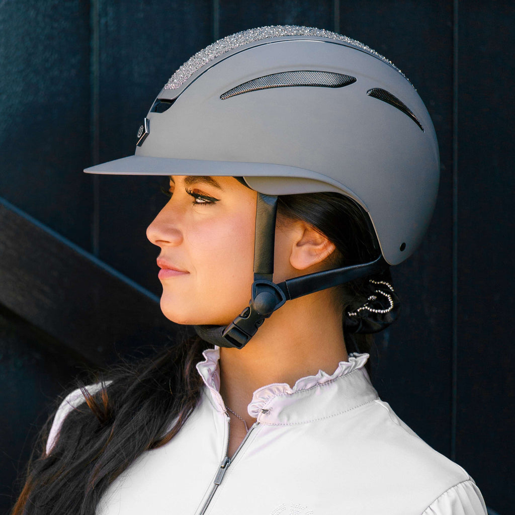 Imperial Riding Cap IRHOlania Deluxe Big Visor Grey