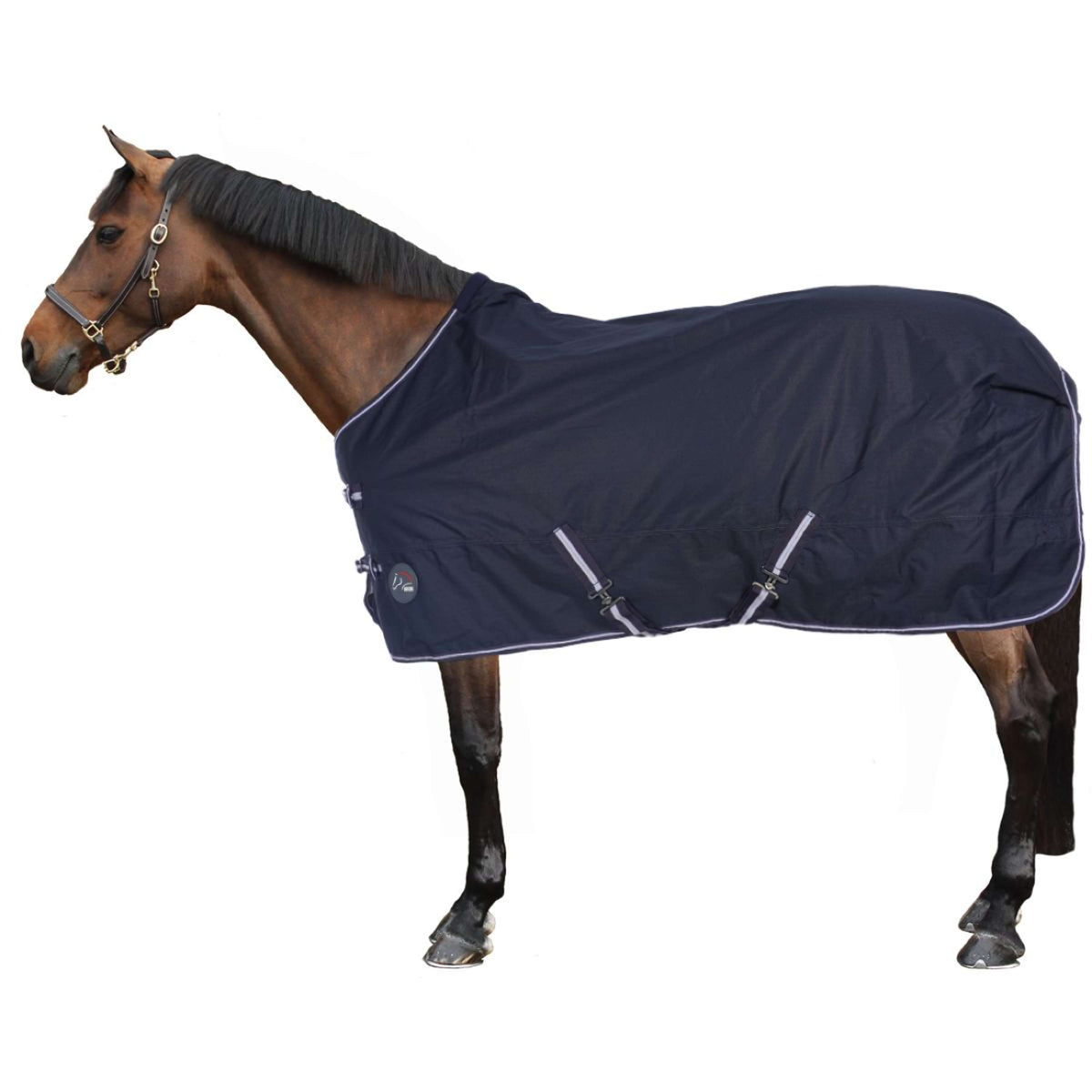 HKM Turnout Rug Economic Fleece Lining 0g Darkblue