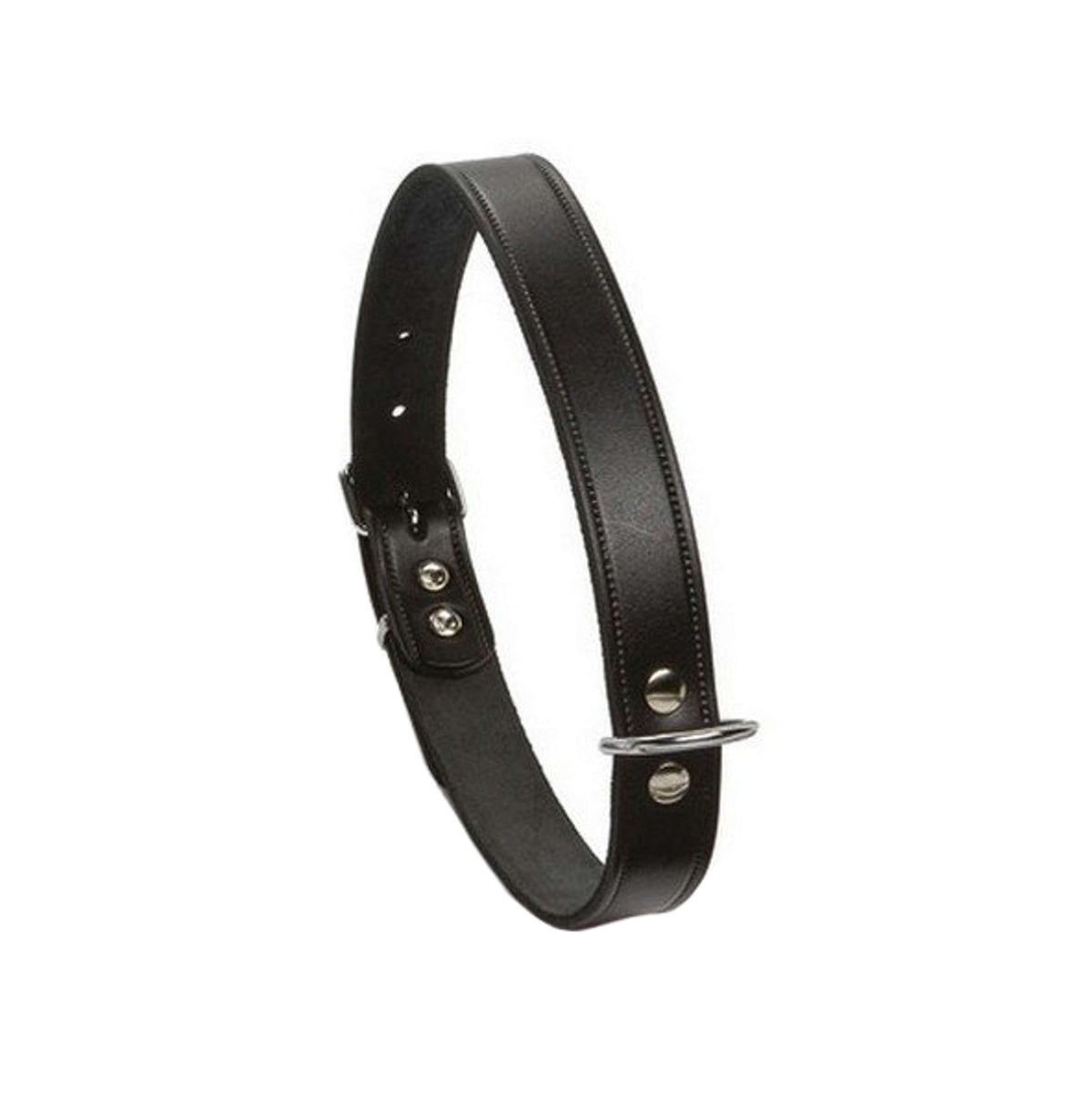 Beeztees Collar Leather Black