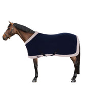 Harry's Horse Fleece Rug Formal Model with a Belly Bib Navy