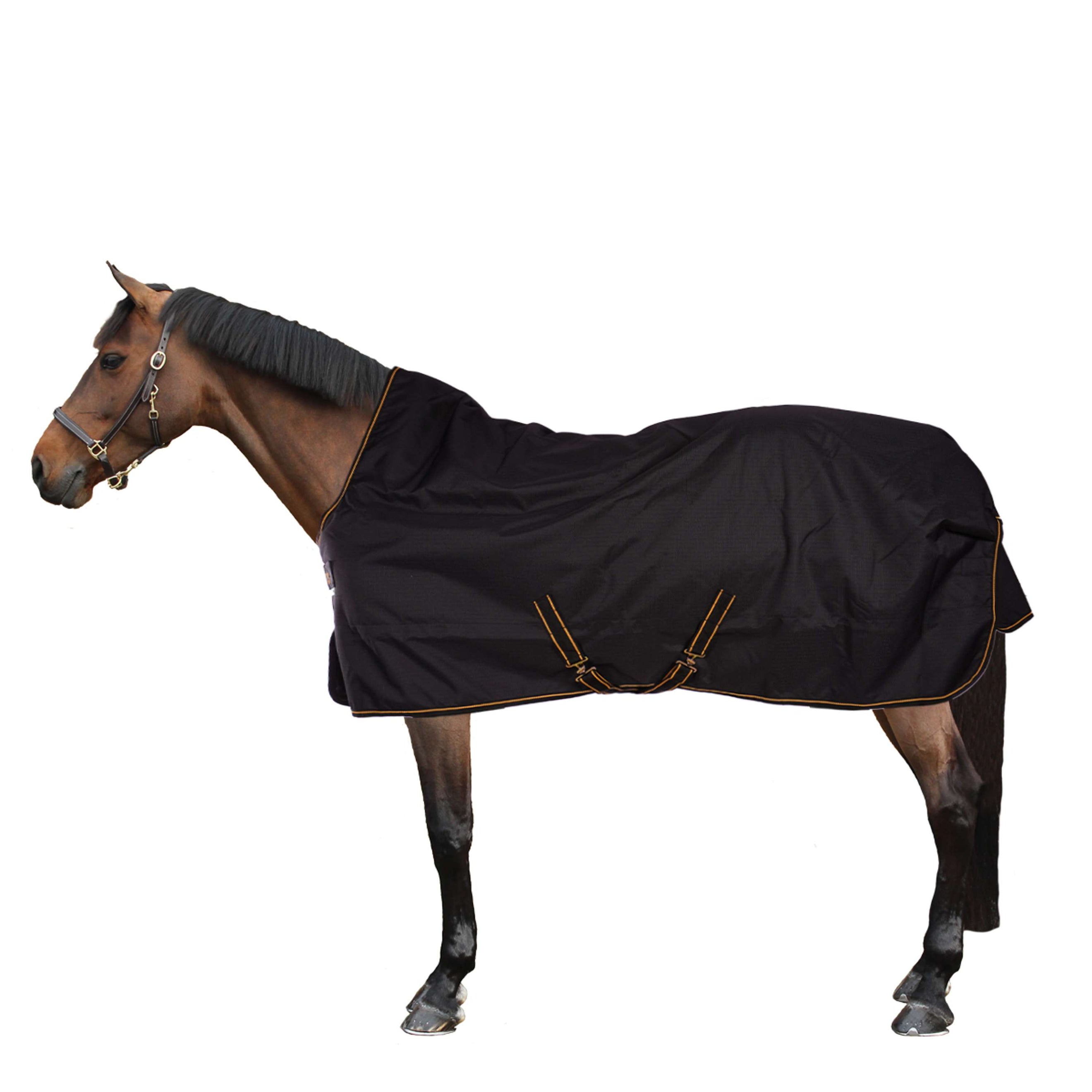 Bucas Irish Turnout Light Highneck 50g Black/Gold Bucas Irish Turnout Light Highneck 50g Black/Gold