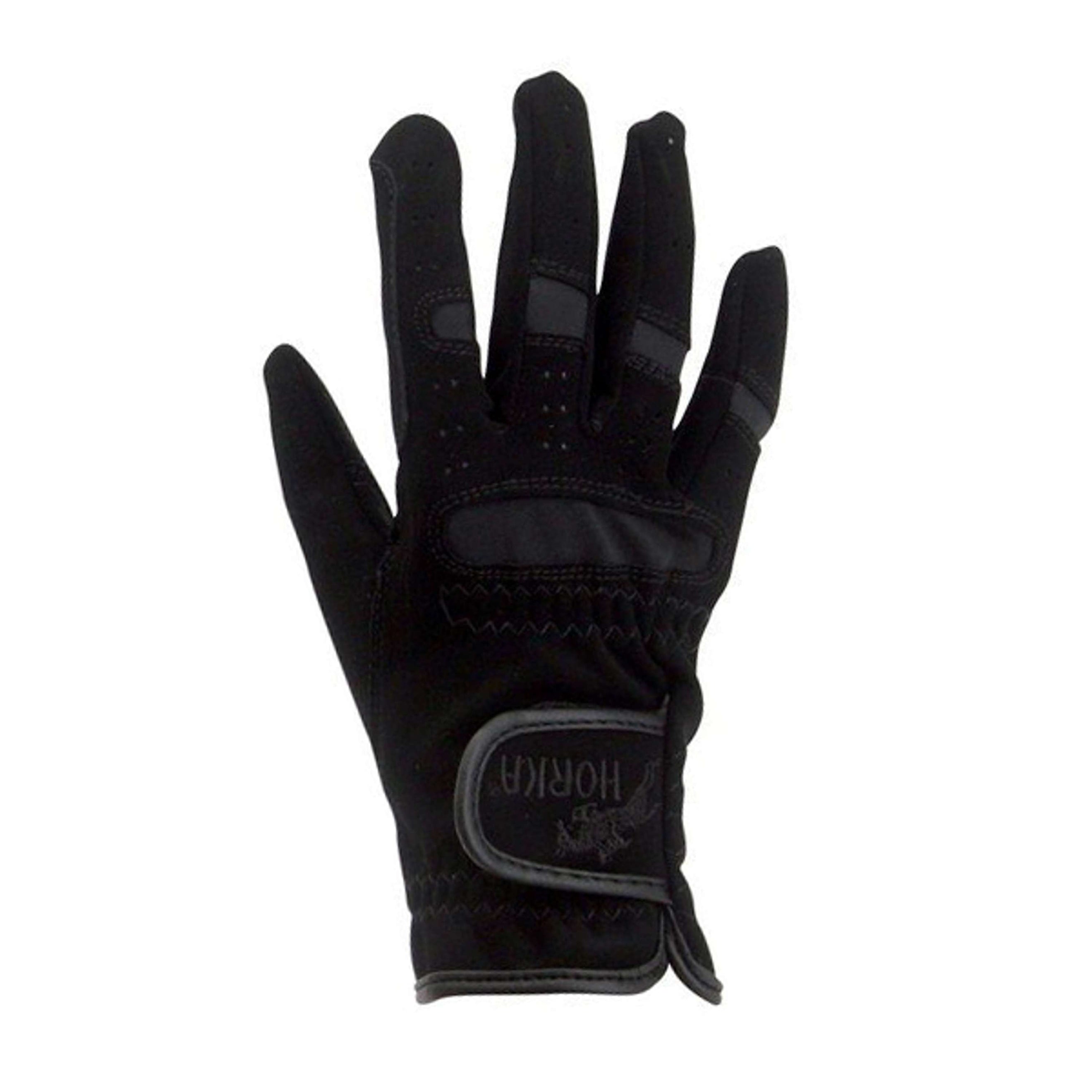 HORKA Riding Gloves Domy Suede Black