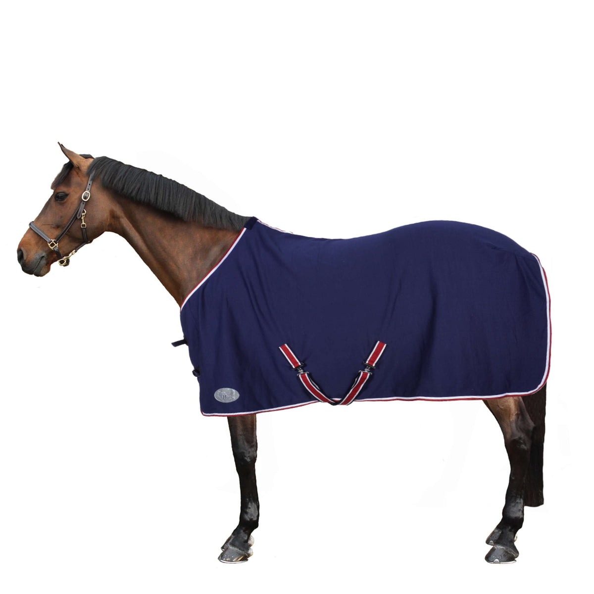 Harry's Horse Jersey Cooler Rug Navy