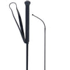 Harry's Horse Dressage Whip Rubber Handle Black
