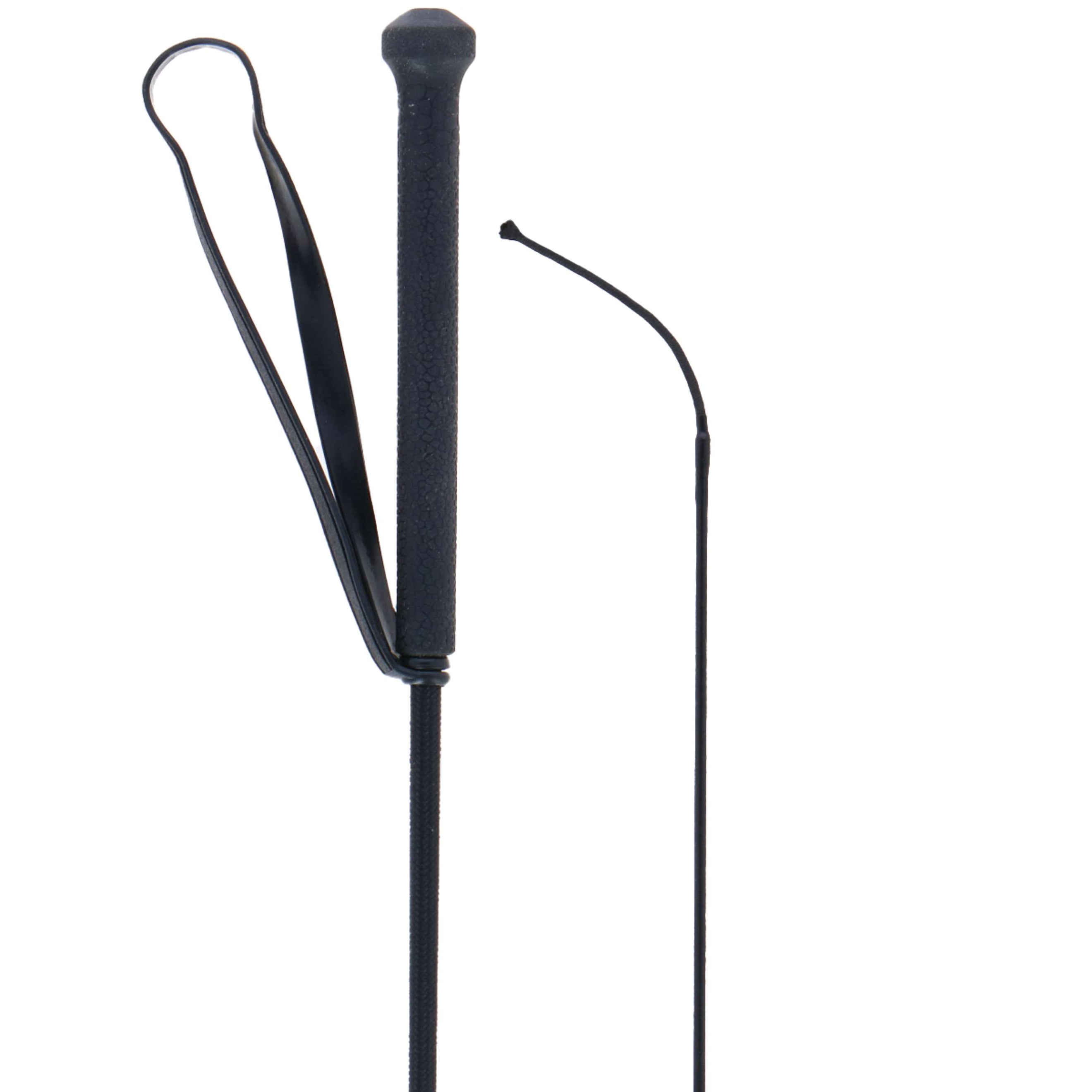 Harry's Horse Dressage Whip Rubber Handle Black Harry's Horse Dressage Whip Rubber Handle Black