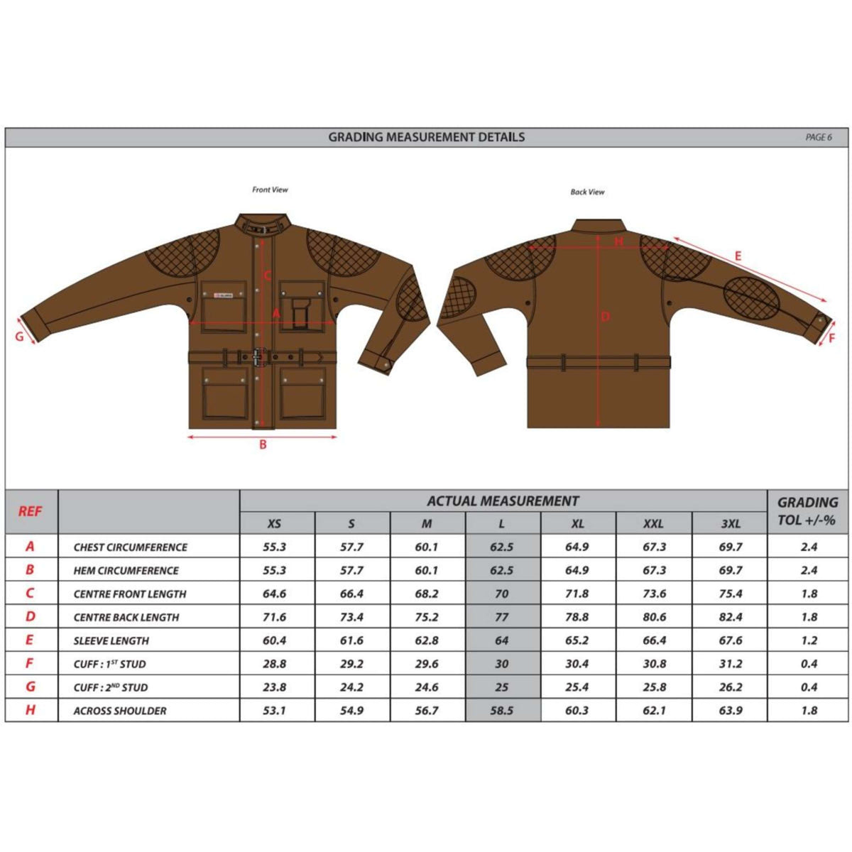 Scippis Jacket Cruiser Brown