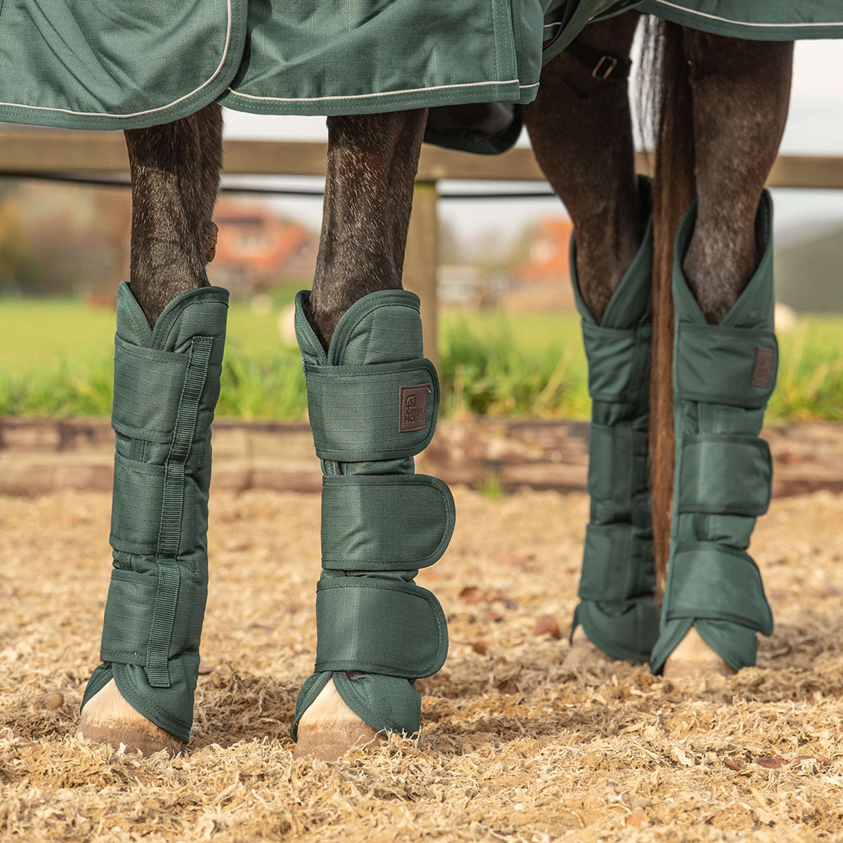 Agradi Horse Transport Protectors 1200D Green