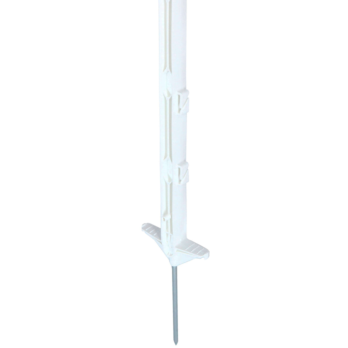 Ako Classic Plastic Post with Double Step-in 5 Pieces White