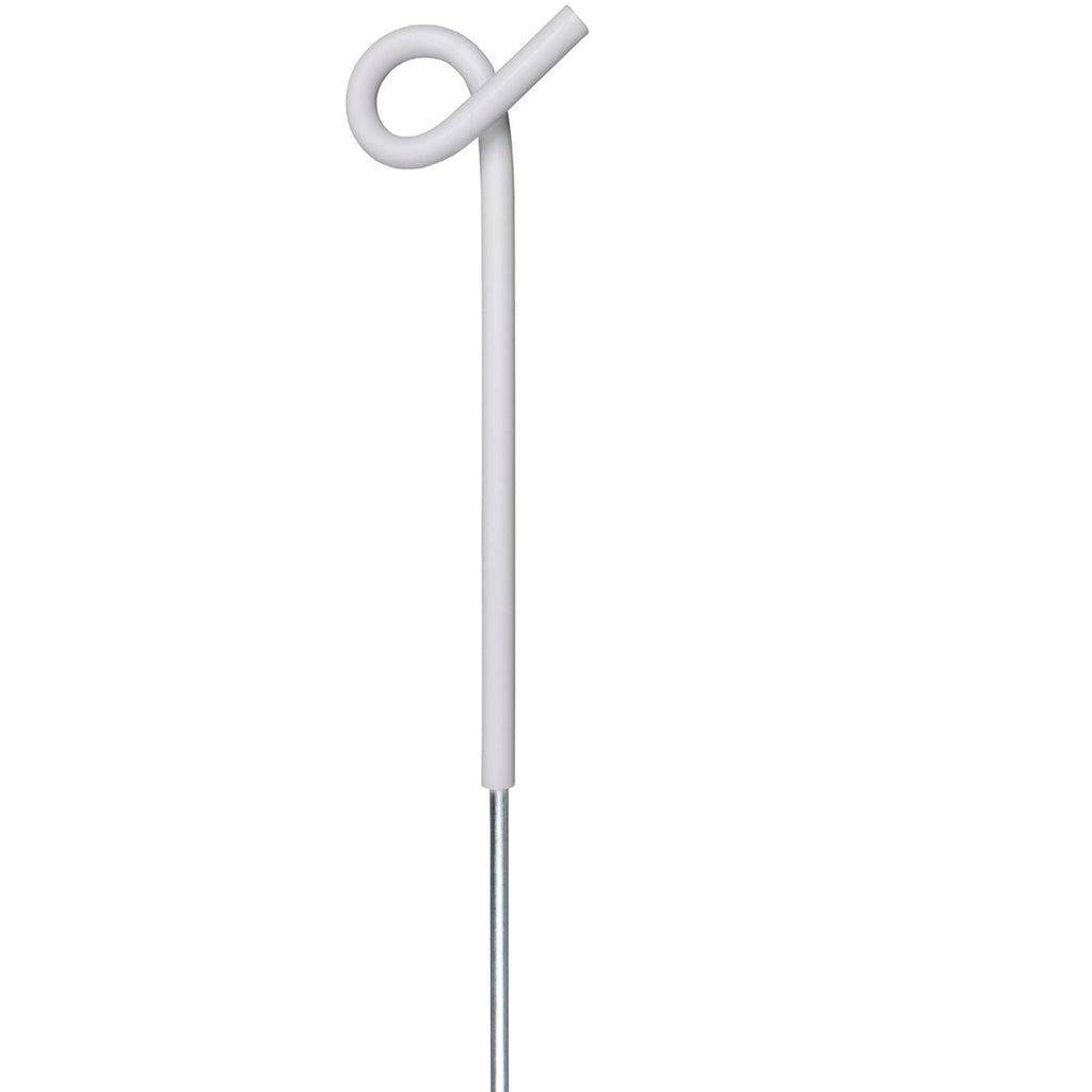 Agradi Power Pigtail Post 10 Pieces Metal White