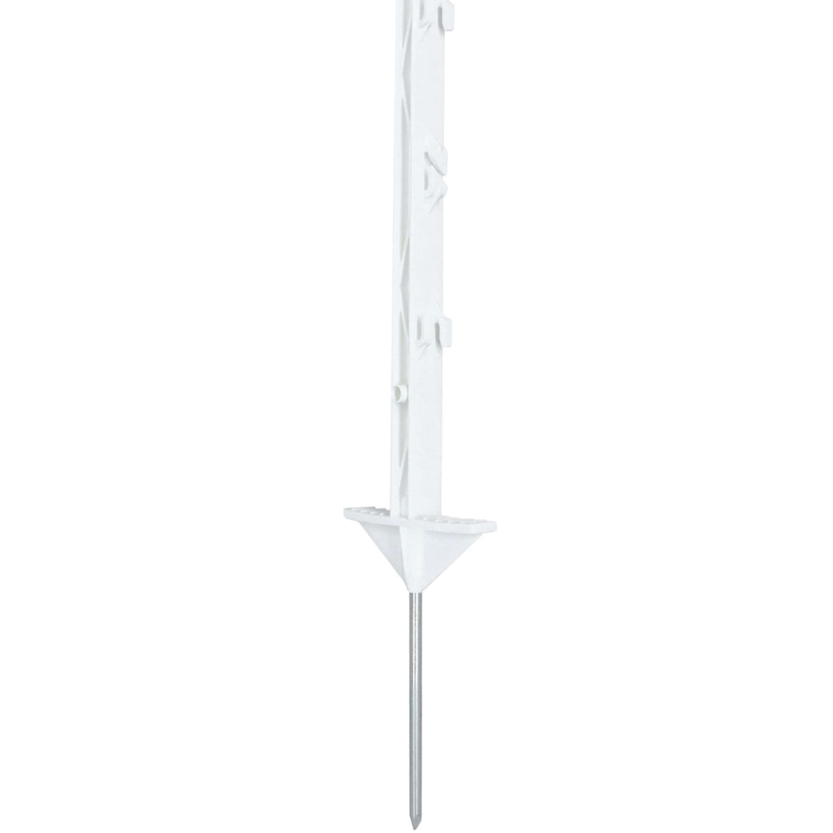 Ako Classic Plastic Post with Double Step-in 105cm 5 Pieces White