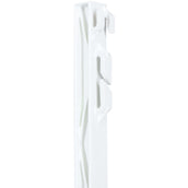 Ako Classic Plastic Post with Double Step-in 105cm 5 Pieces White