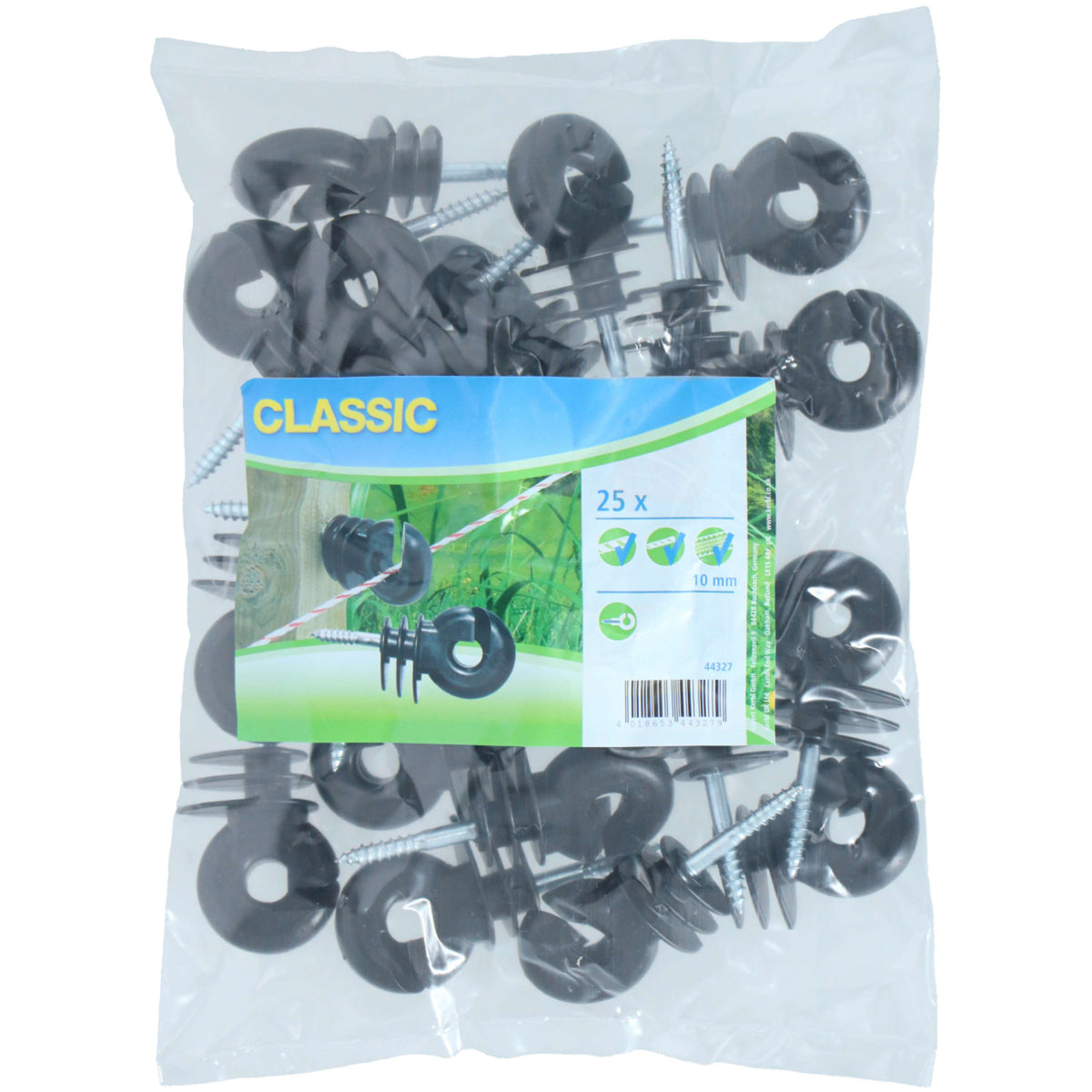 Ako Ring Insulator Big 25 Pieces Black