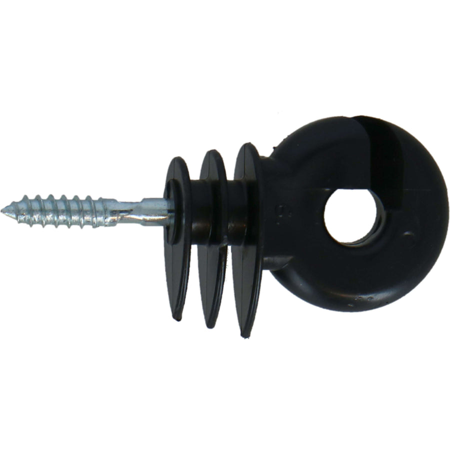 Ako Ring Insulator Big with Continuous Support 25 Pieces Black