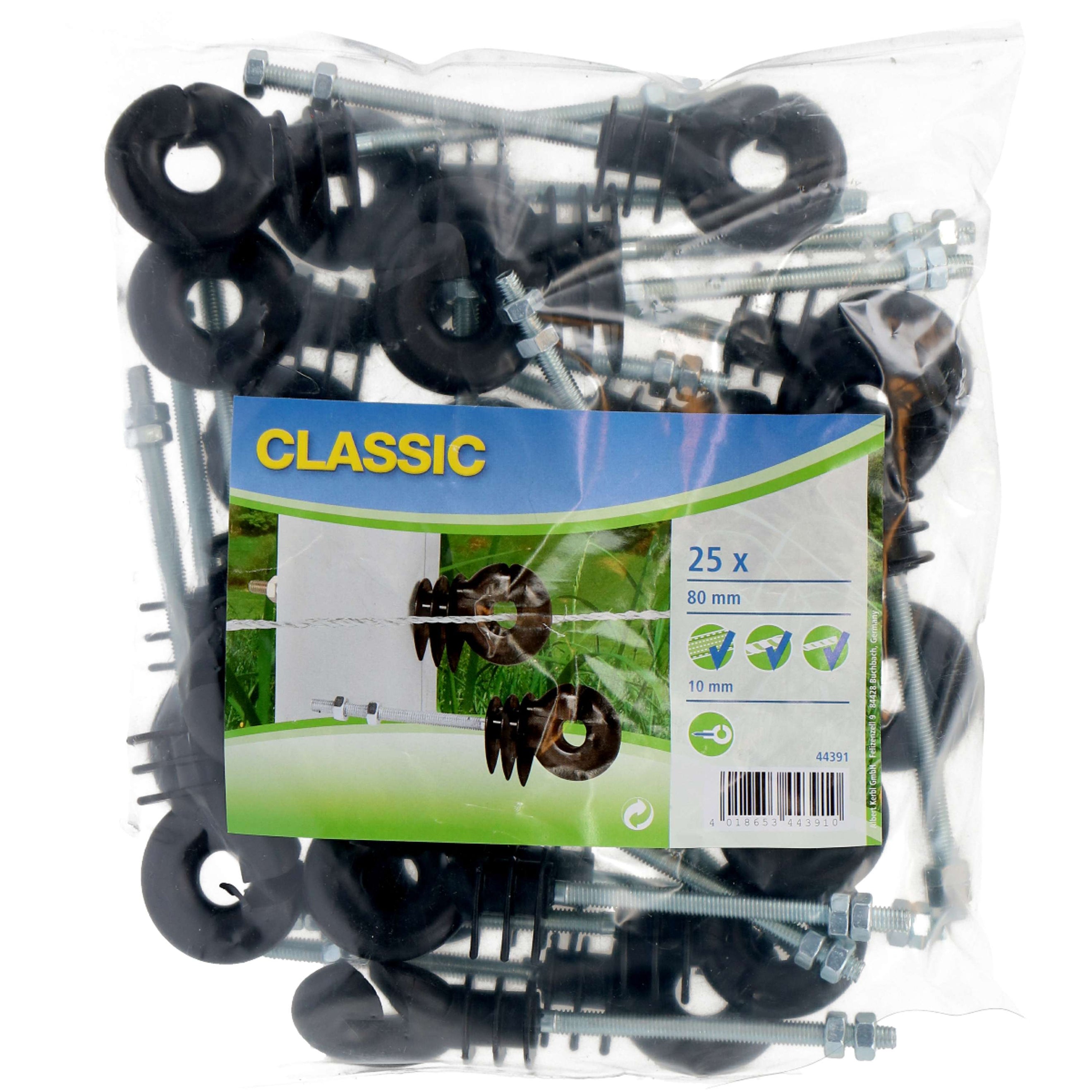 Ako Ring Insulator with Metric Thread M6 25 Pieces