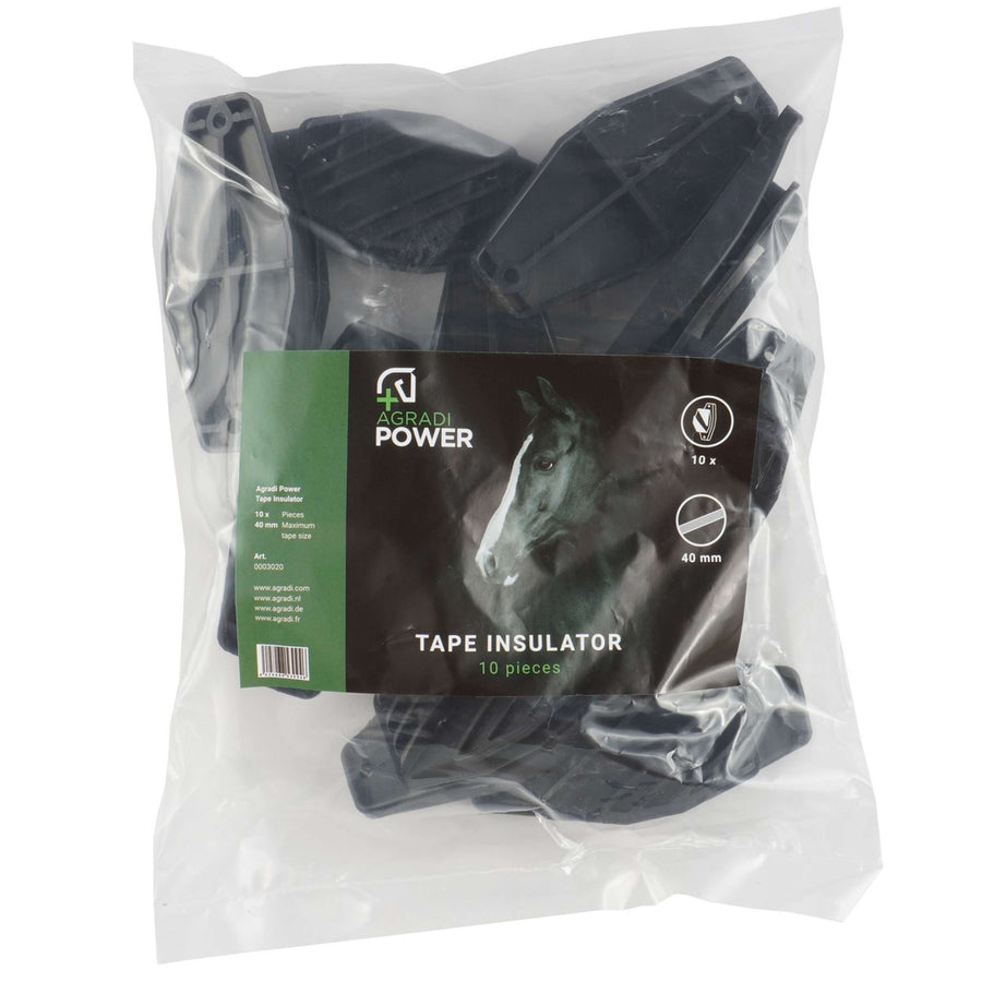 Agradi Power Insulator for Tapes Black 10 Pieces
