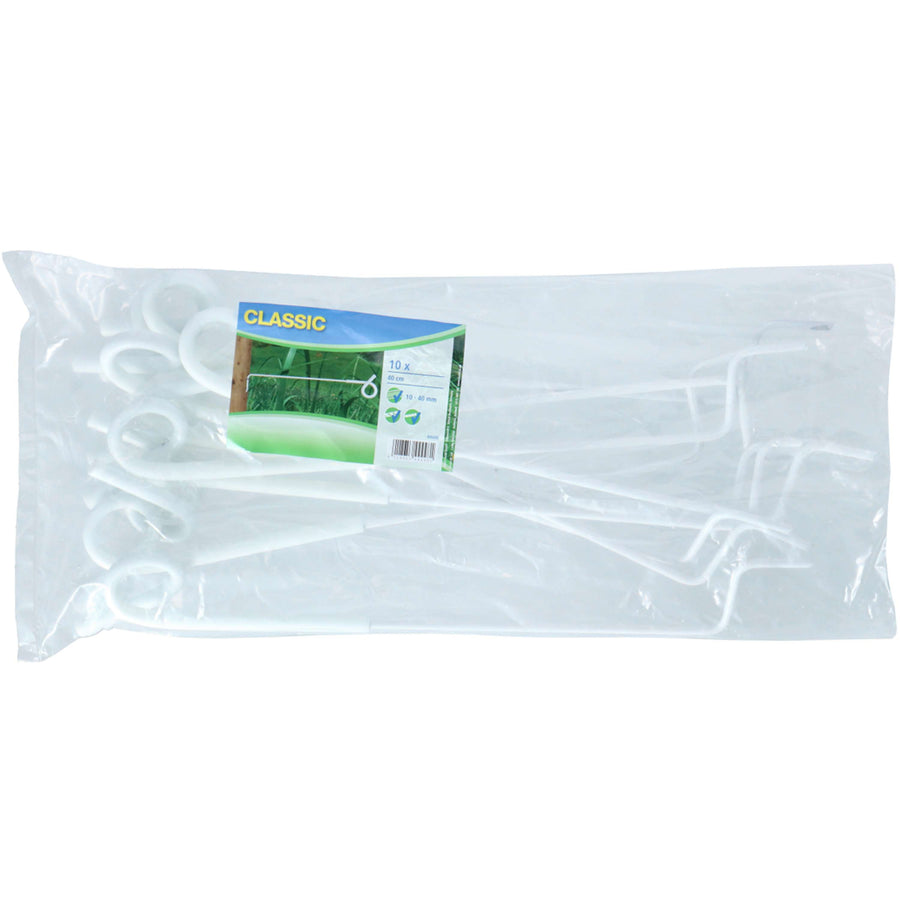 Ako Offset Pigtail Insulator Support 40cm 10 Pieces White