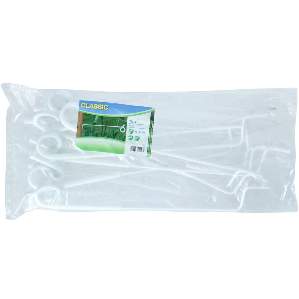 Ako Offset Pigtail Insulator Support 40cm 10 Pieces White