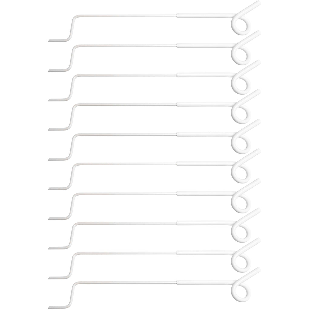 Ako Offset Pigtail Insulator Support 40cm 10 Pieces White