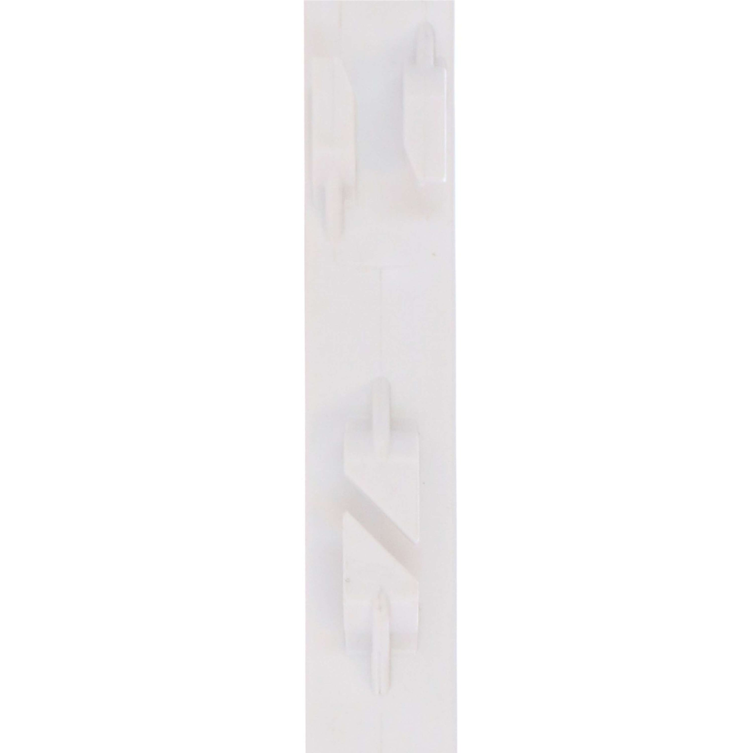 Ako Plastic Post Titan Double Prong 5 Pieces White Ako Plastic Post Titan Double Prong 5 Pieces White