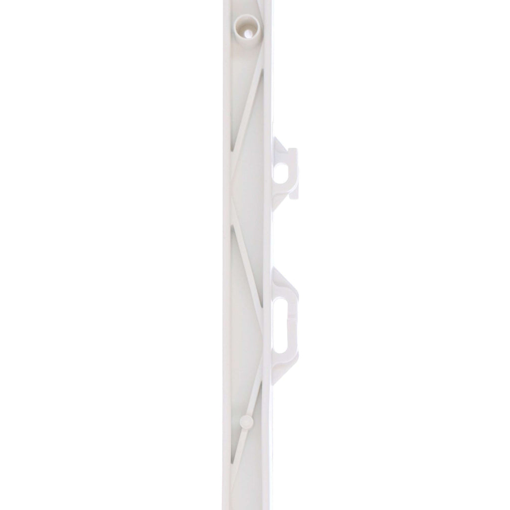 Agradi Power Plastic Post Titan Double Prong 5 Pieces White