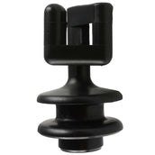 Ako Spare Top Insulator for Oval Steel Post 25 Pieces Black