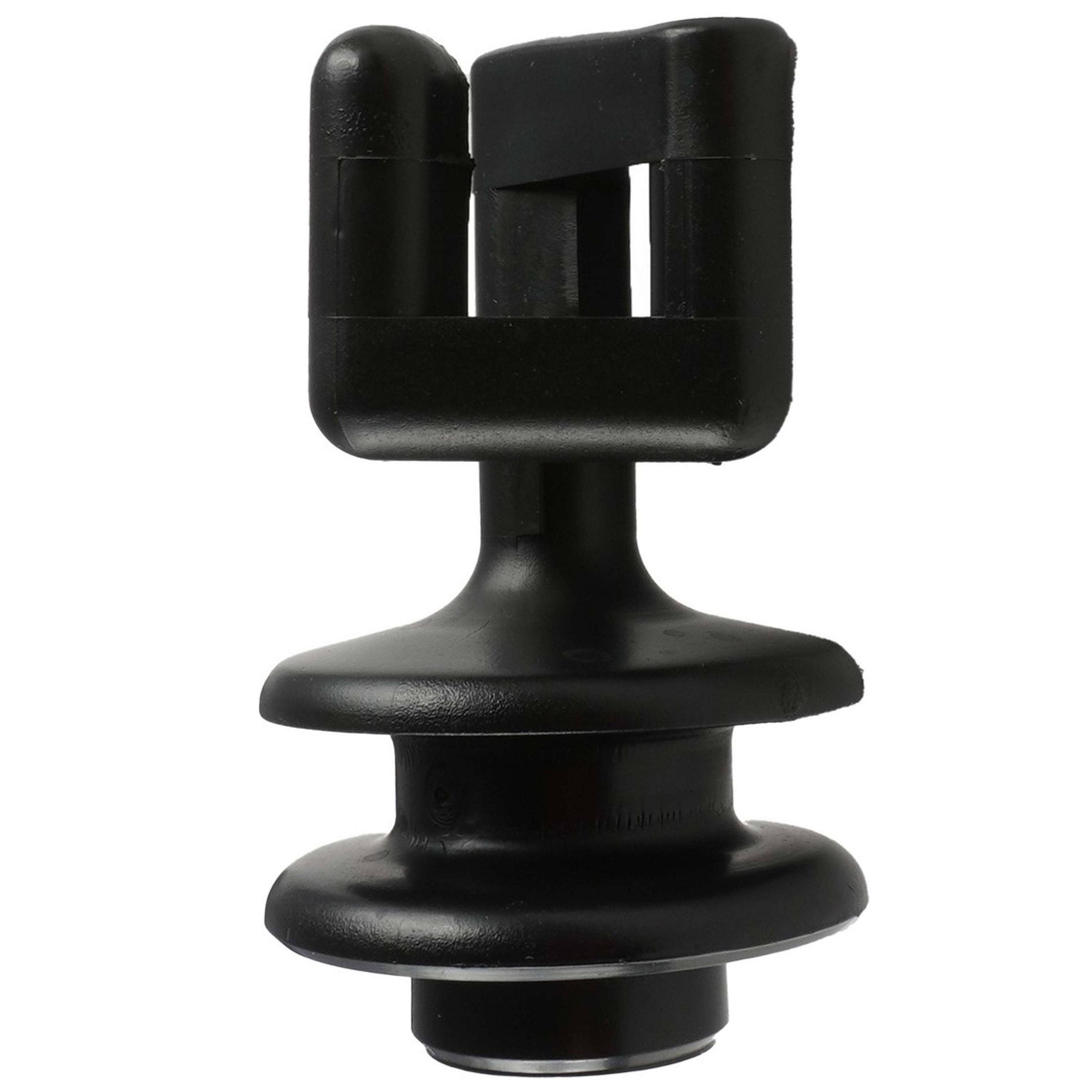 Ako Spare Top Insulator for Oval Steel Post 25 Pieces Black