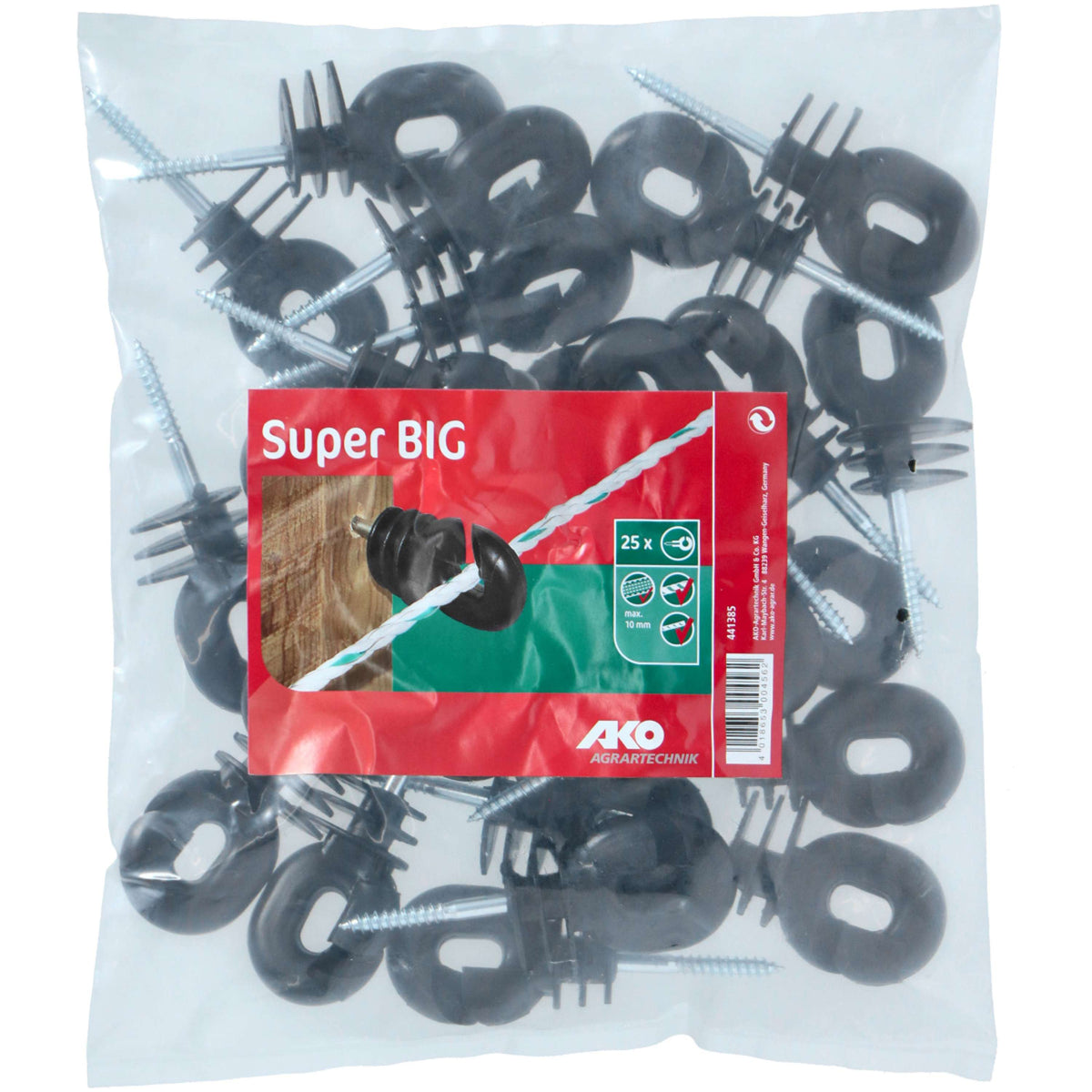 Ako Ring Insulator Super Big Galvanized 25 Pieces