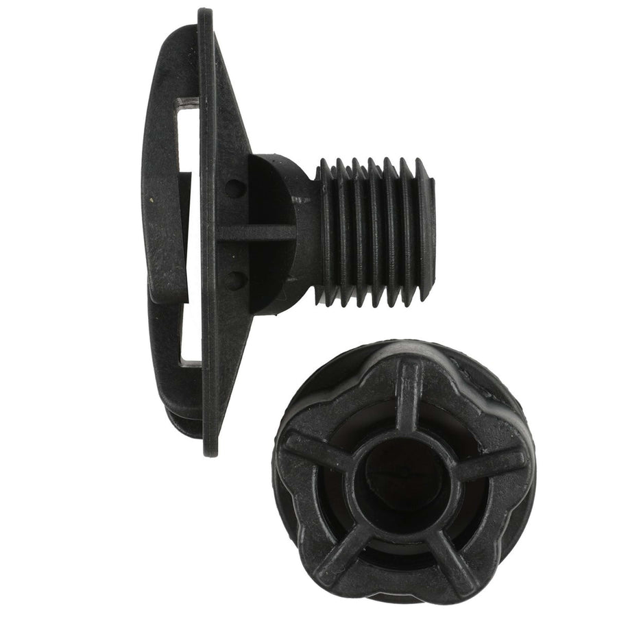 Ako Screw Insulator Vario Plus for Tapes 10 Pieces Black