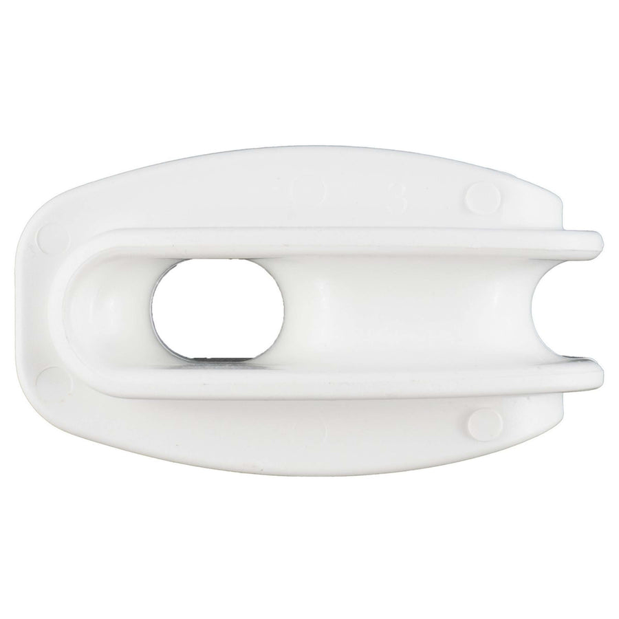 Ako Strain Insulator for Ropes 25 Pieces White