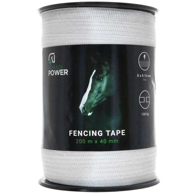Agradi Power Fencing Tape White