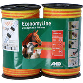 Ako Fencing Tape Economyline Yellow orange