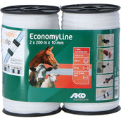 Ako Fencing Tape Economyline White