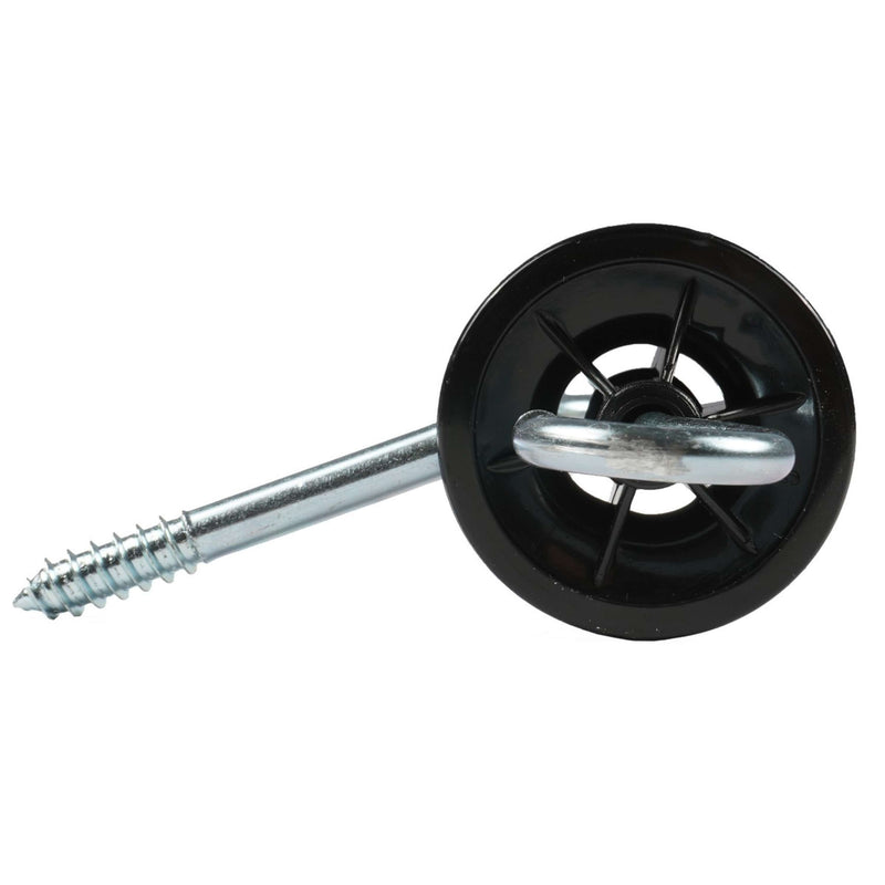 Ako Gate Handle Insulator Stainless Steel 6 Pieces Black